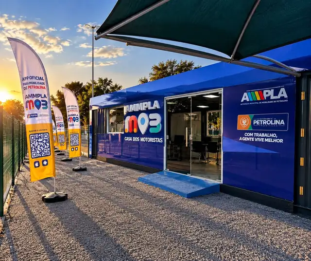 Base Fixa de Apoio AMMPLA MOB no Parque Josepha Coelho